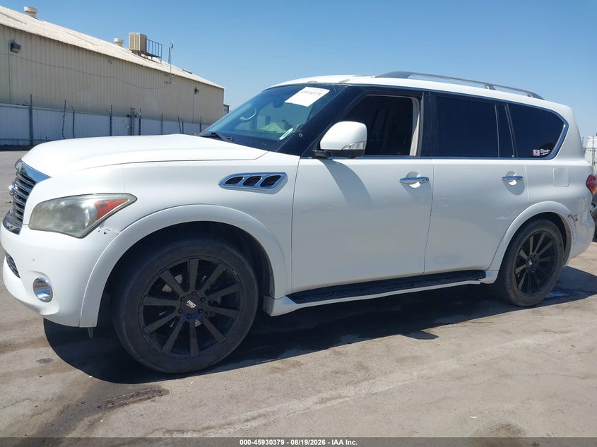 2011 Infiniti QX56, Звичайний знос, IAAI, VIN JN8AZ2NC0B9301024 — фото 2