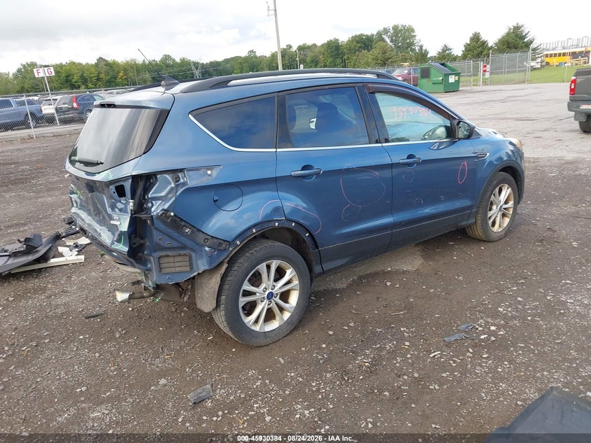 Vin: 1fmcu0hdxjuc39697, lot: 46429507, ford escape sel 20184