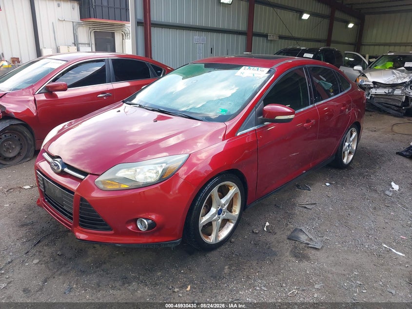 2014 Ford Focus, Затопление, IAAI, VIN 1FADP3J21EL173293 — фото 2