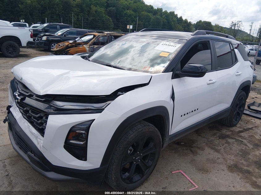2025 Chevrolet Equinox, Front End, IAAI, VIN 3GNAXPEG9SL328576 — photo 2