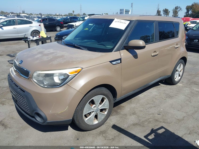 2015 Kia Soul, Звичайний знос, IAAI, VIN KNDJN2A28F7132537 — фото 2
