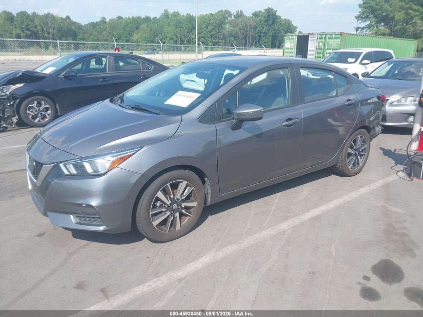 2021 NISSAN VERSA auction photo 2