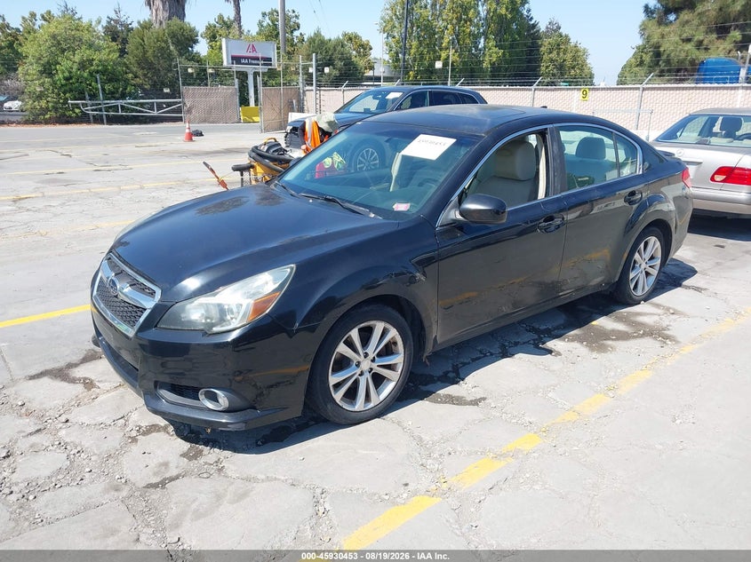 2013 Subaru Legacy, Обычный износ, IAAI, VIN 4S3BMBK63D3018443 — фото 2