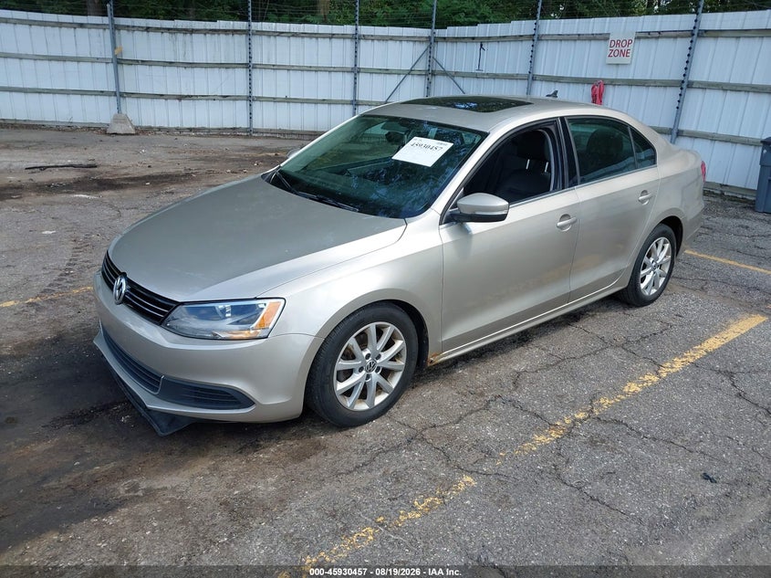 2013 Volkswagen Jetta 2.5L Se, Normal Wear & Tear, IAAI, VIN 3VWDP7AJ4DM210131 — photo 2