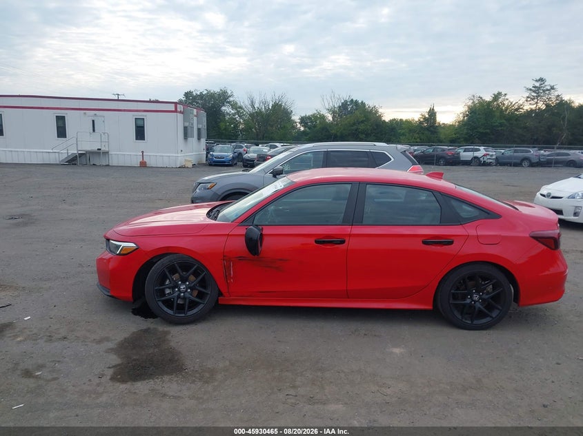 HONDA CIVIC 2025 VIN 2HGFE2F53SH548231