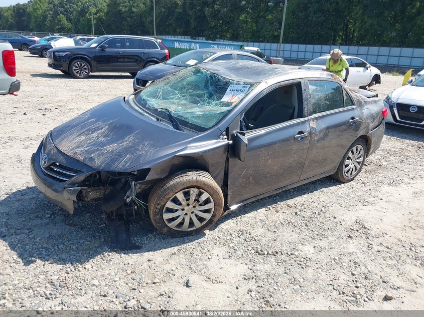 2013 Toyota Corolla, Rollover, IAAI, VIN 5YFBU4EE6DP148612 — photo 2