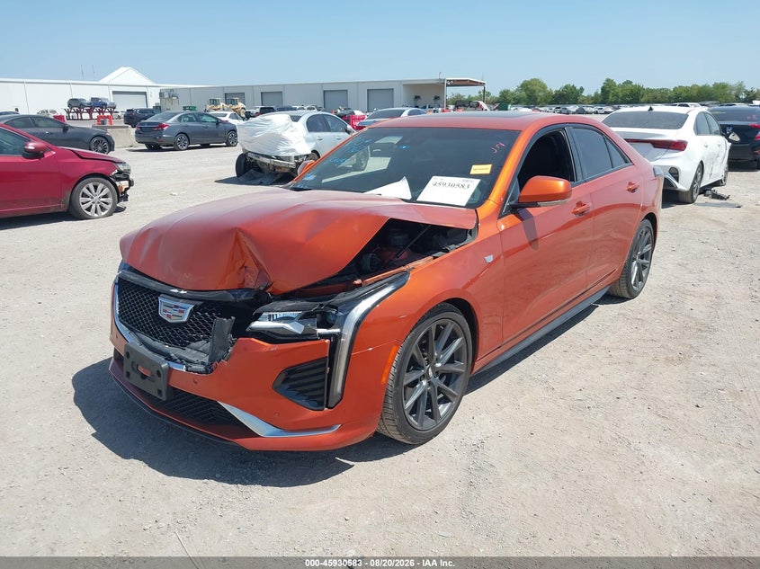 Vin: 1g6dc5rk1p0109297, lot: 46429706, cadillac ct4 sport 20232