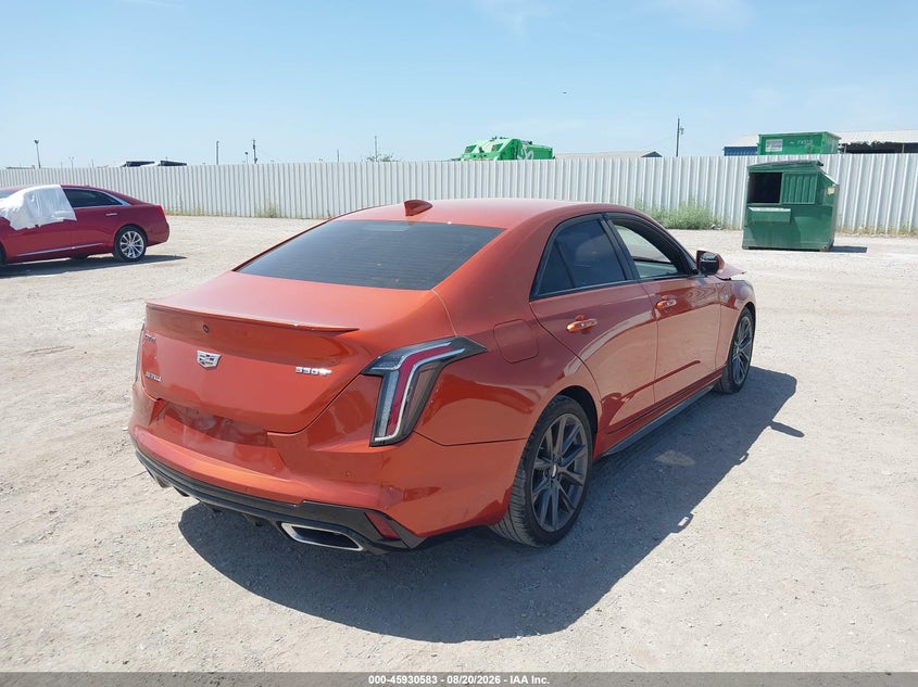 Vin: 1g6dc5rk1p0109297, lot: 46429706, cadillac ct4 sport 20234