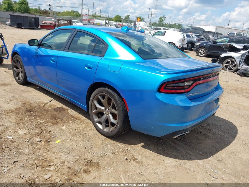 2015 DODGE CHARGER SEDAN 3.6L V-6 DOHC, VVT, 292HP