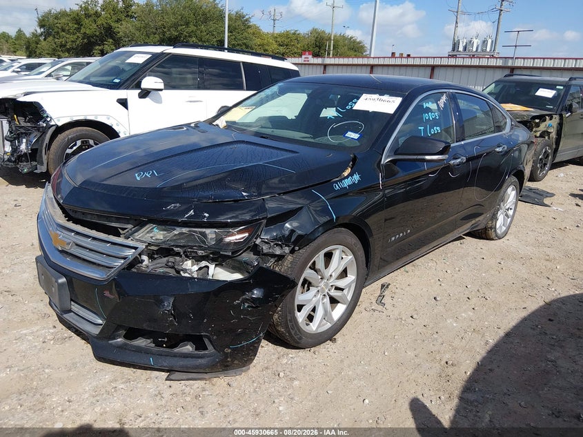 2016 Chevrolet Impala, Left Front, IAAI, VIN 2G1115S34G9130622 — photo 2