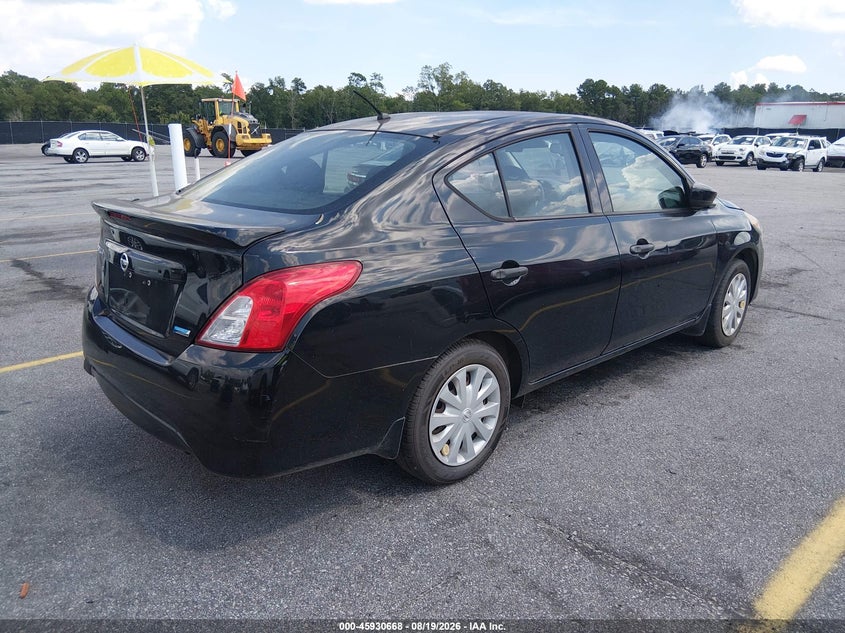 2016 NISSAN VERSA SEDAN 1.6L I-4 DOHC, VVT, 109HP