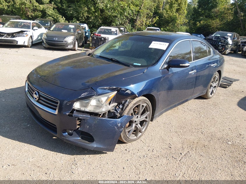 NISSAN MAXIMA 2013 VIN 1N4AA5AP8DC810867
