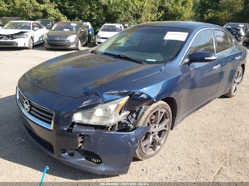 NISSAN MAXIMA 2013 VIN 1N4AA5AP8DC810867