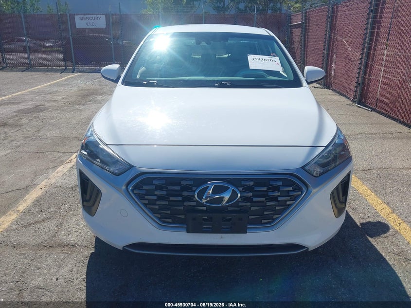 2020 HYUNDAI IONIQ HYBRID auction photo 6