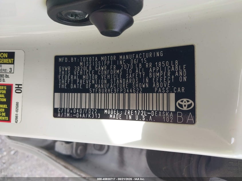 TOYOTA COROLLA - zdjęcie 9
