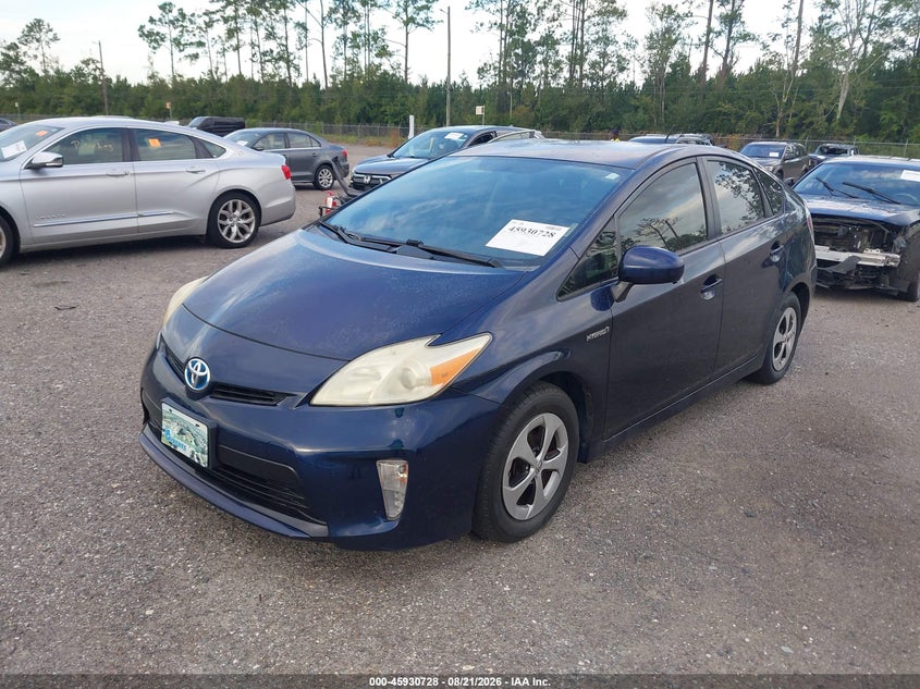 2012 Toyota Prius, Normal Wear & Tear, IAAI, VIN JTDKN3DU6C1506343 — photo 2