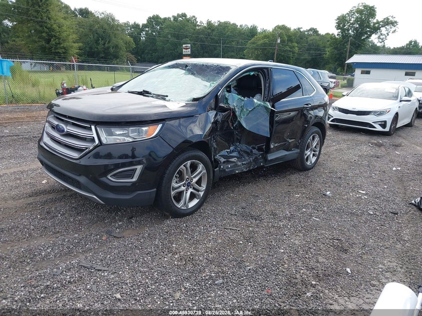 2018 Ford Edge, Left Side, IAAI, VIN 2FMPK3K8XJBC33098 — photo 2