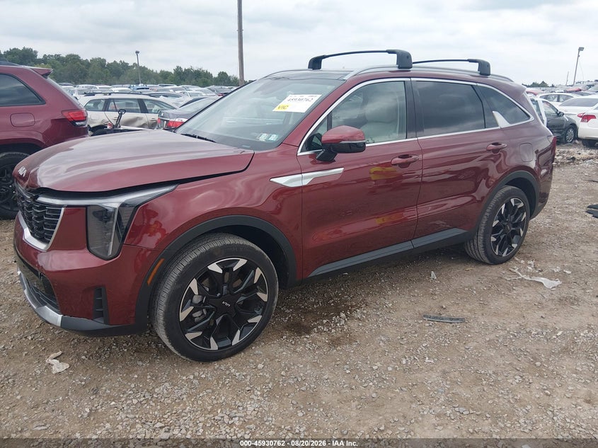 2025 Kia Sorento, Front End, IAAI, VIN 5XYRHDJF2SG381888 — photo 2
