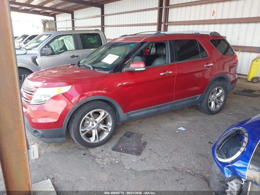 2013 FORD EXPLORER auction photo 2