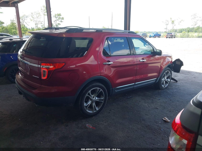2013 FORD EXPLORER auction photo 4