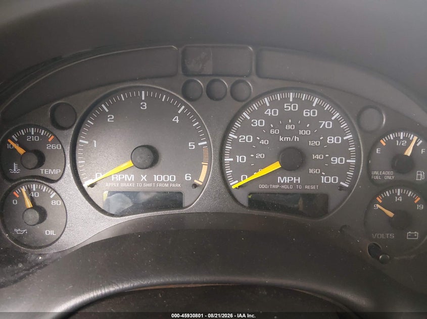 2000 CHEVROLET BLAZER auction photo 7