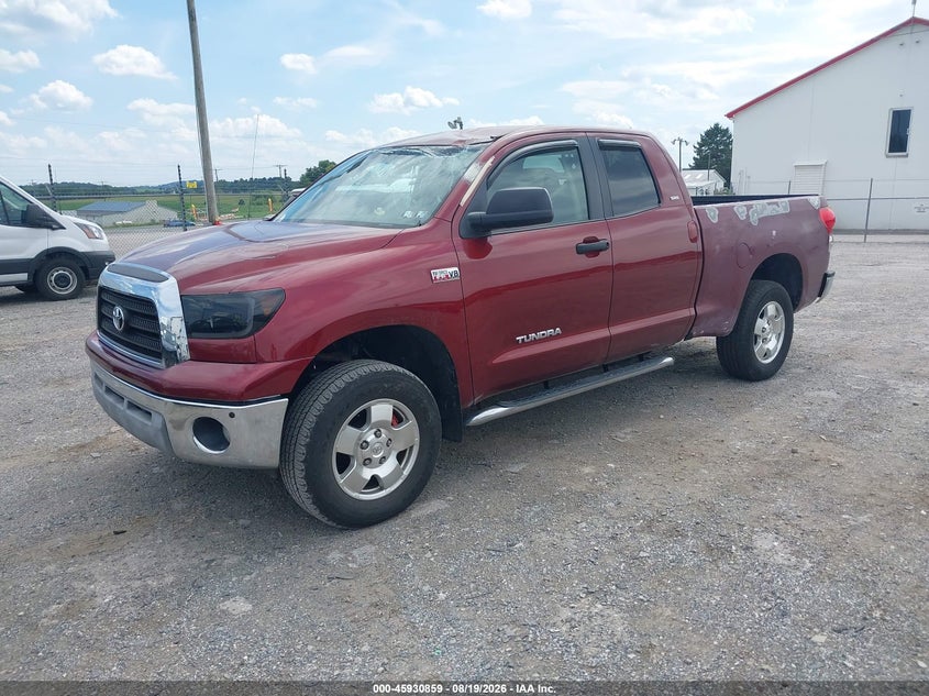 2007 Toyota Tundra, Дах, IAAI, VIN 5TBBV541X7S479750 — фото 2