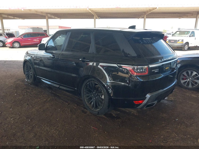 Vin: salwr2rv0ja196732, lot: 46429992, land rover range rover sport hse 20183