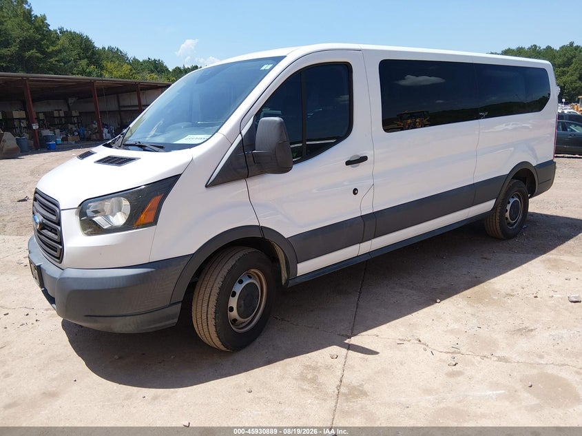 Vin: 1fbzx2zm3jkb36122, lot: 46430014, ford transit-350 xl 20182