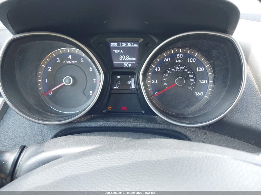 2014 HYUNDAI ELANTRA GT auction photo 7