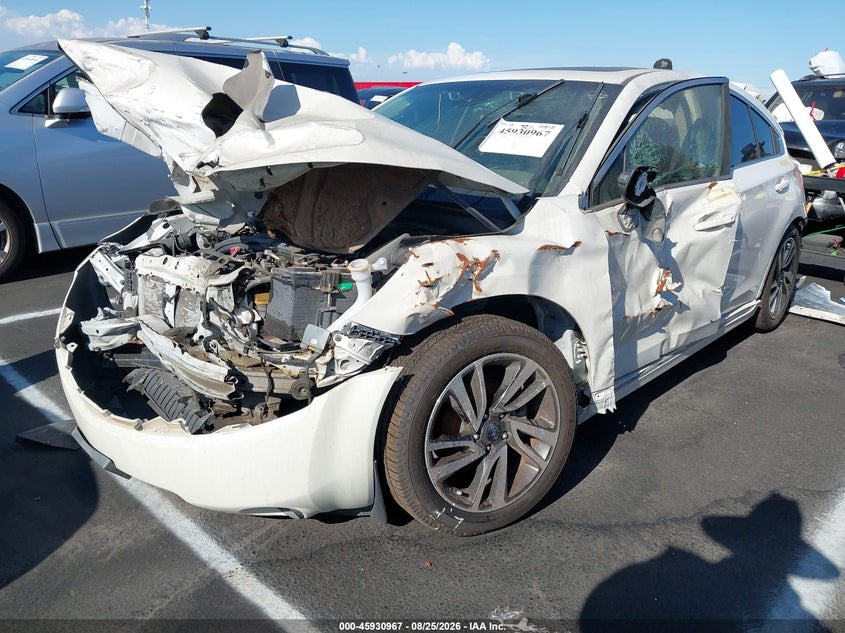 2019 Subaru Legacy, Front & Rear, IAAI, VIN 4S3BNAS68K3017194 — photo 2
