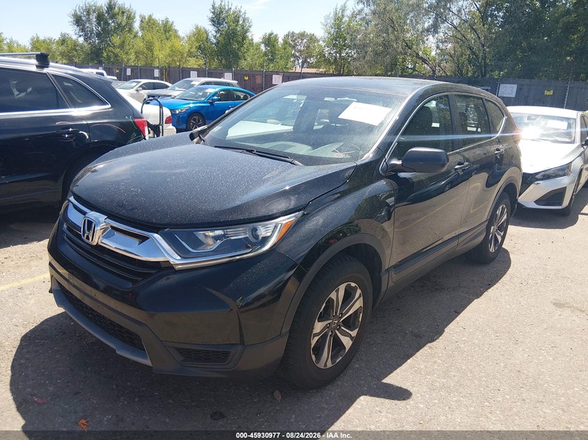 2017 Honda CR-V, Rear, IAAI, VIN 5J6RW6H33HL007701 — photo 2