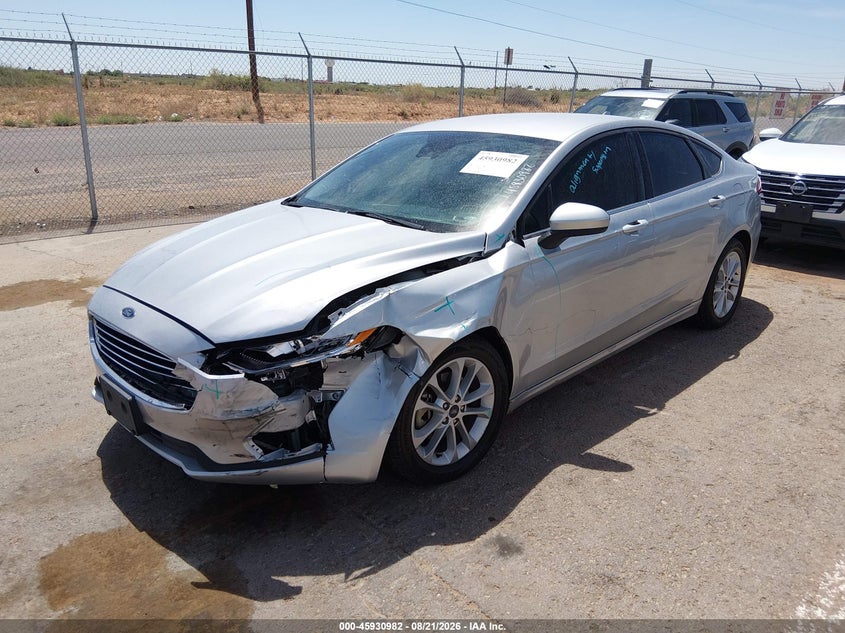 2019 Ford Fusion, Left Front, IAAI, VIN 3FA6P0H73KR217770 — photo 2