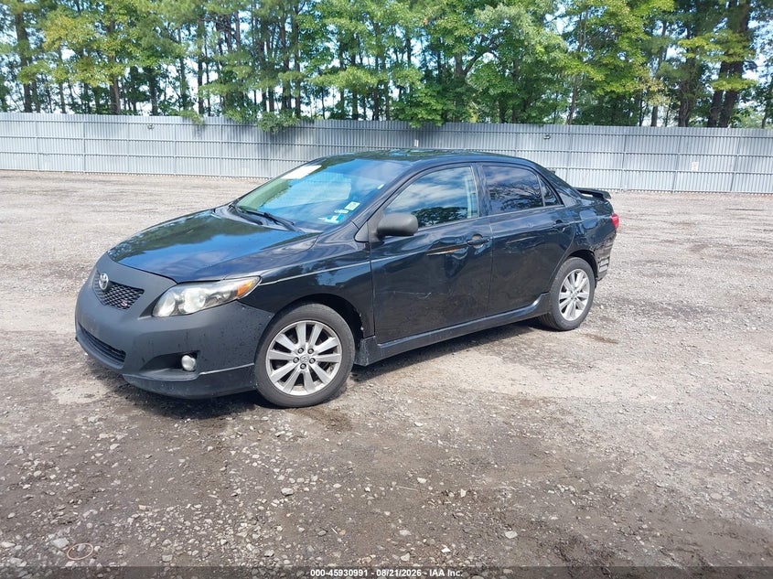 2010 Toyota Corolla, Оба бока, IAAI, VIN 1NXBU4EE0AZ239305 — фото 2