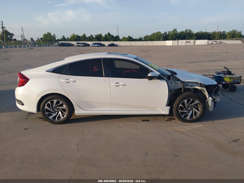 2016 HONDA CIVIC SEDAN 2.0L I-4 DOHC, VVT, 158HP