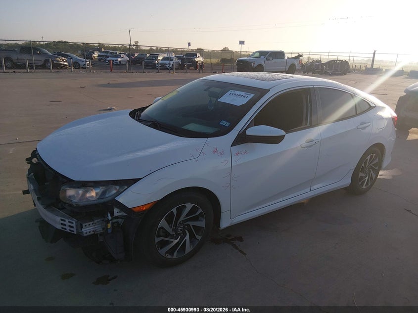 2016 HONDA CIVIC auction photo 2