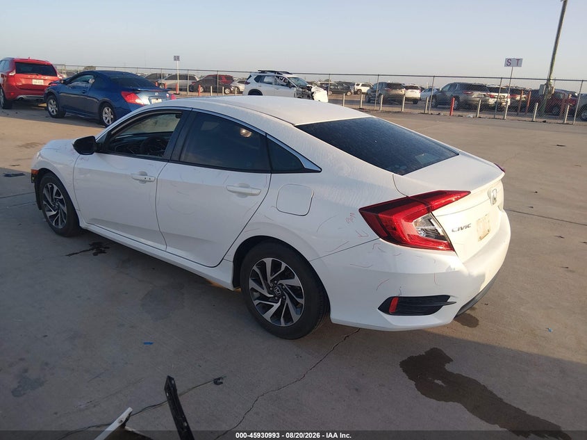 2016 HONDA CIVIC auction photo 3