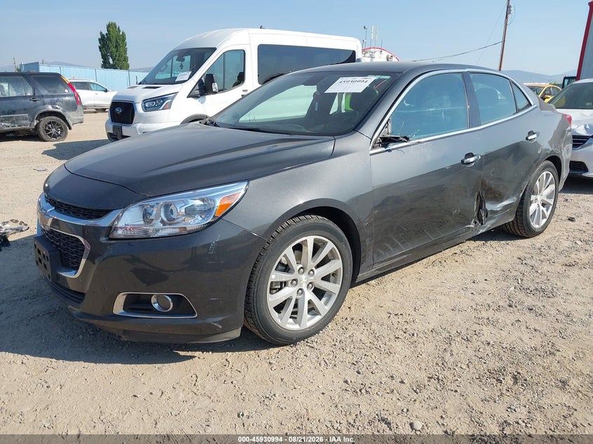 2014 Chevrolet Malibu, Левый бок, IAAI, VIN 1G11H5SL2EF201963 — фото 2
