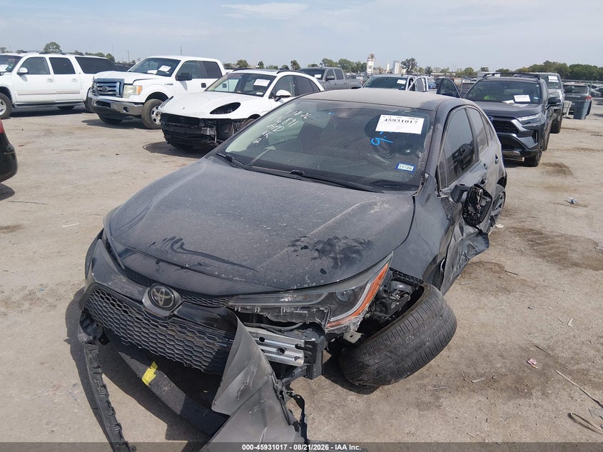 2020 Toyota Corolla, Левый бок, IAAI, VIN JTDEPRAE7LJ098135 — фото 2