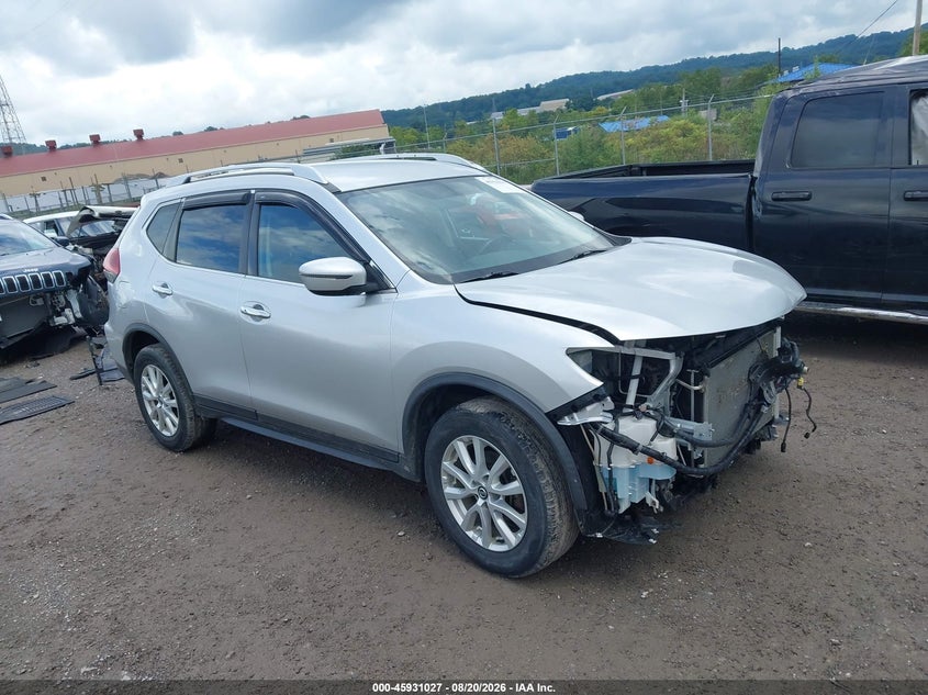 2018 Nissan Rogue Sv, Front, IAAI, VIN JN8AT2MV4JW302665