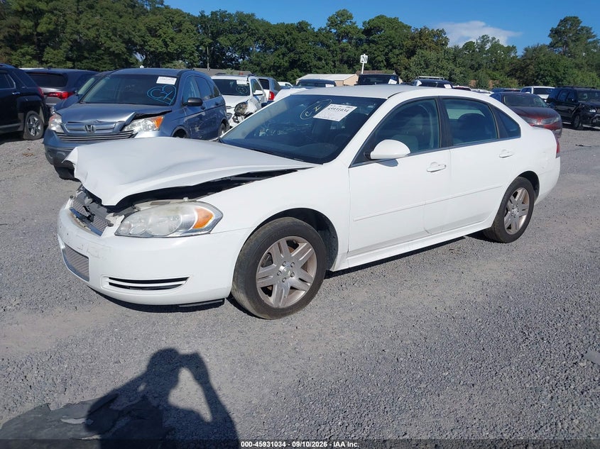 2013 Chevrolet Impala, Front End, IAAI, VIN 2G1WG5E36D1101942 — photo 2