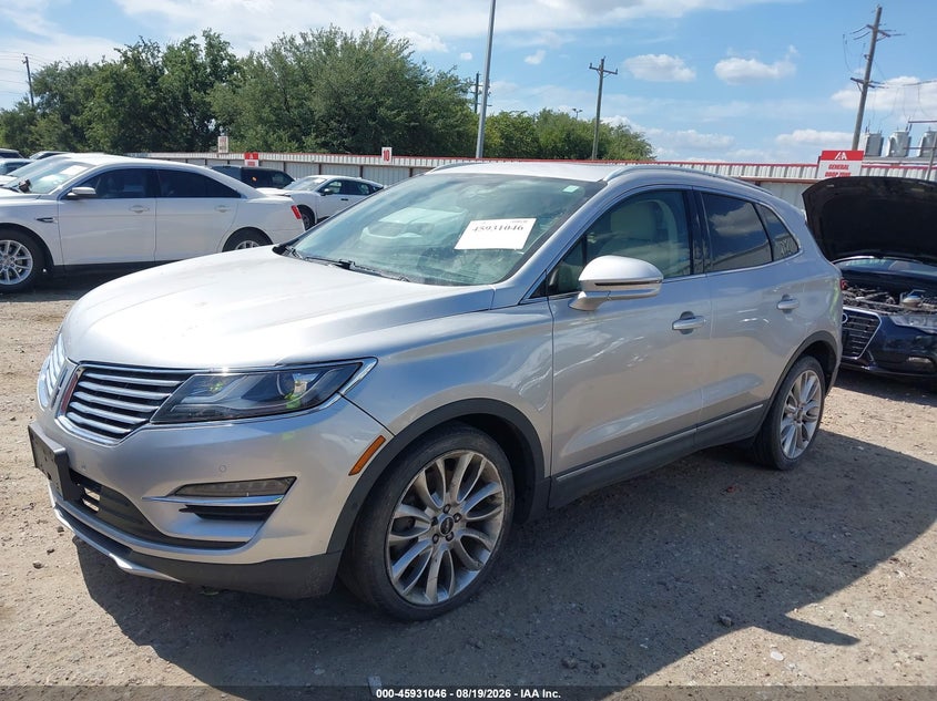 2015 LINCOLN MKC SPORT UTILITY VEHICLE 2.0L I-4 DI, DOHC, VVT, TURBO, 240HP