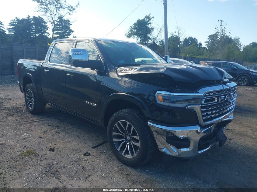 Vin: 1c6srfhp7sn571436, lot: 46430172, ram 1500 limited longhorn  4x4 5'7 box 2025 img_1