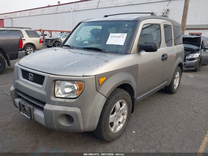 2003 Honda Element, Обычный износ, IAAI, VIN 5J6YH28503L041460 — фото 2