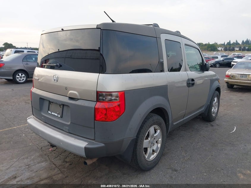 HONDA ELEMENT 2003 VIN 5J6YH28503L041460