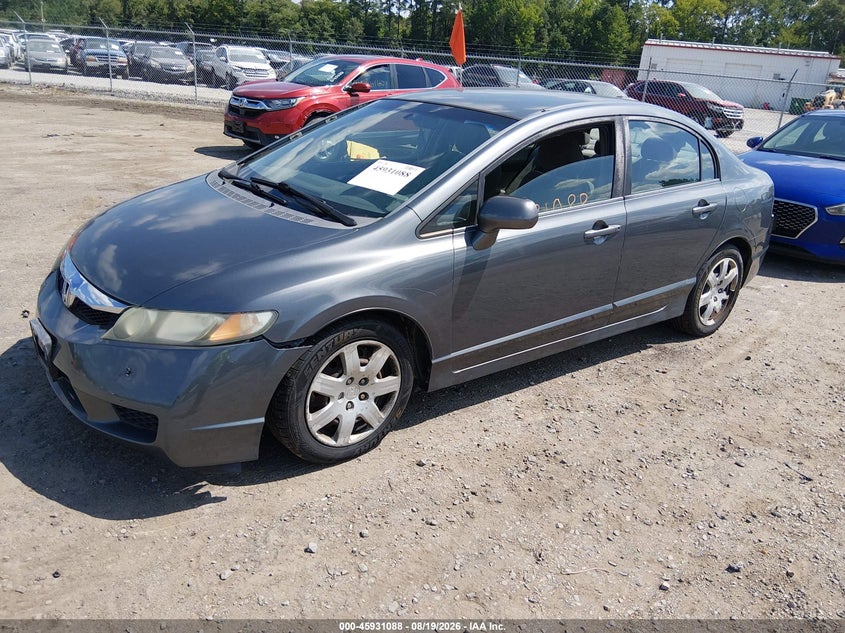 2010 HONDA CIVIC auction photo 2