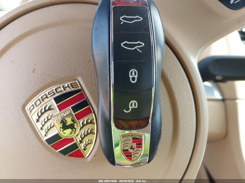 PORSCHE BOXSTER 2013 VIN WP0CA2A86DS112080