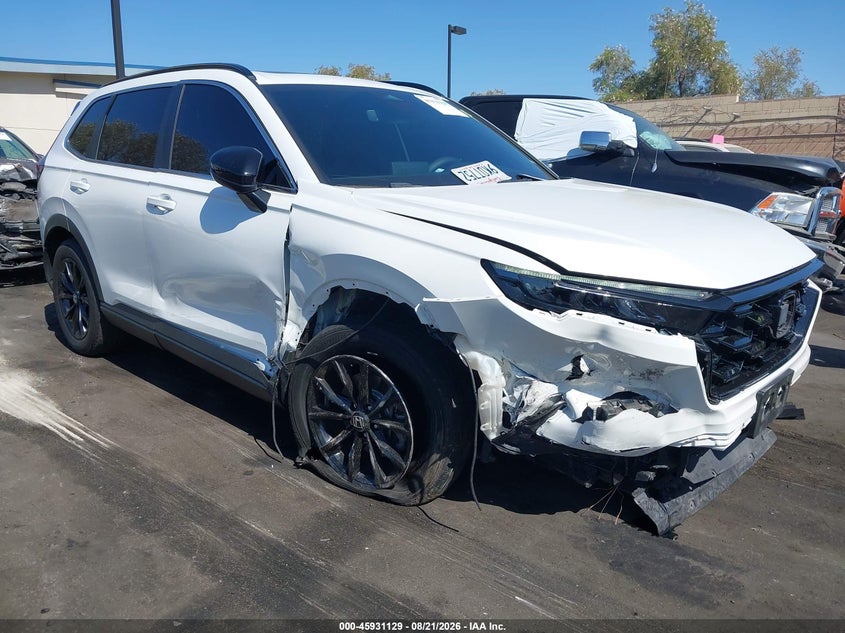 2024 Honda Cr-V Hybrid Sport-L, Right Front, IAAI, VIN 7FARS6H80RE051516