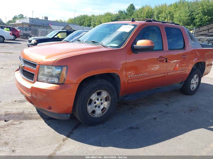 2007 Chevrolet Avalanche, Обычный износ, IAAI, VIN 3GNFK12347G162647 — фото 2