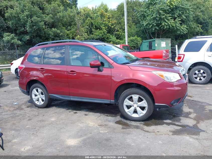 2016 SUBARU FORESTER SPORT UTILITY VEHICLE 2.5L H-4 DOHC, VVT, 170HP