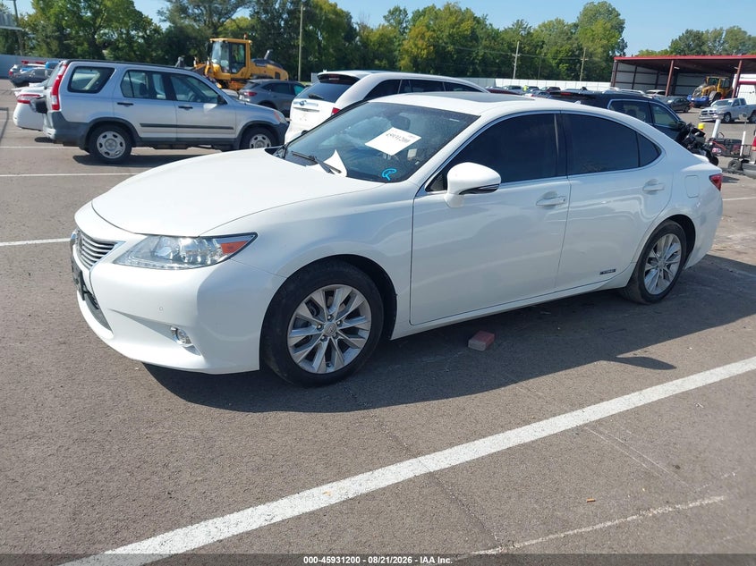 2014 Lexus ES, Right Side, IAAI, VIN JTHBW1GG8E2040207 — photo 2